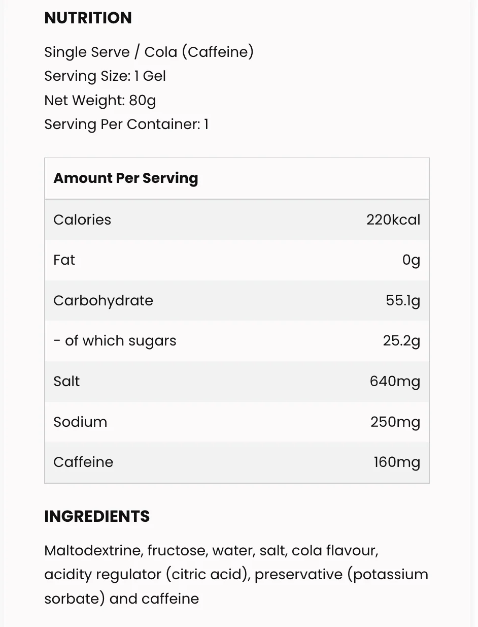 226ERS High Fructose Gel - short shelf life - Image 4