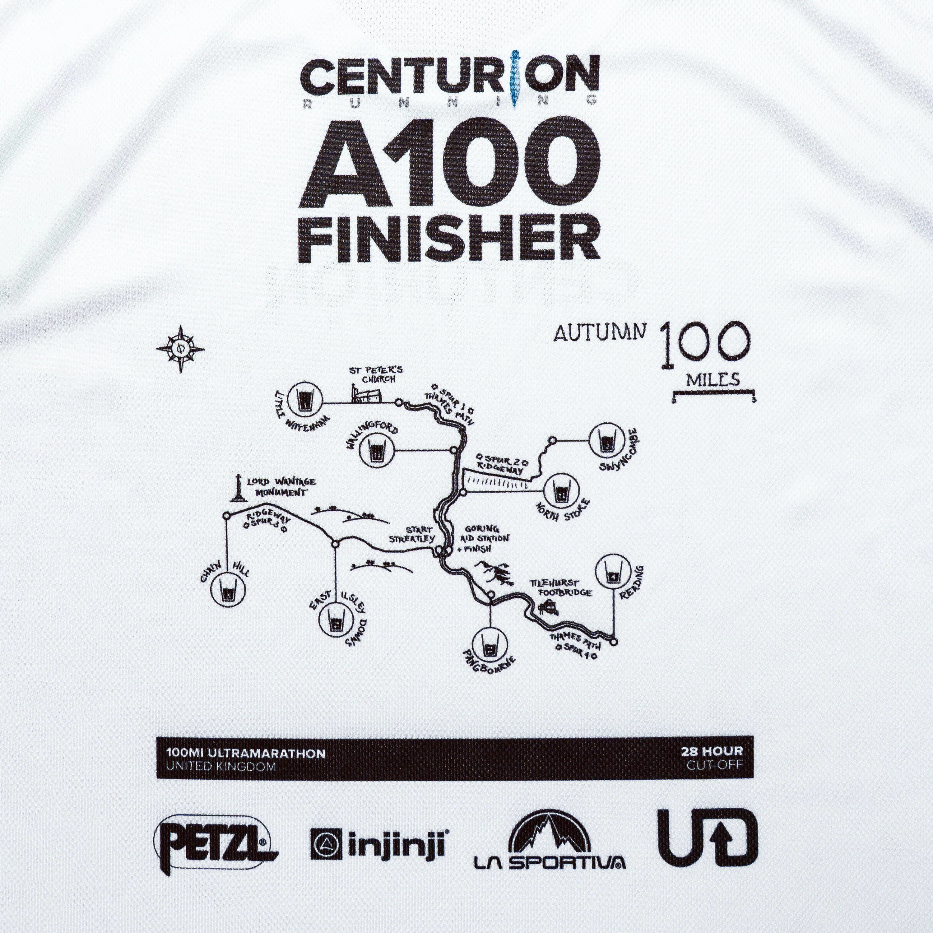 NEW Centurion Running Autumn 100 Finisher Tee - Image 3