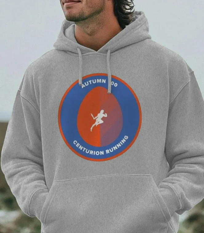 Centurion Running Autumn 100 Hoodie Unisex - Image 2