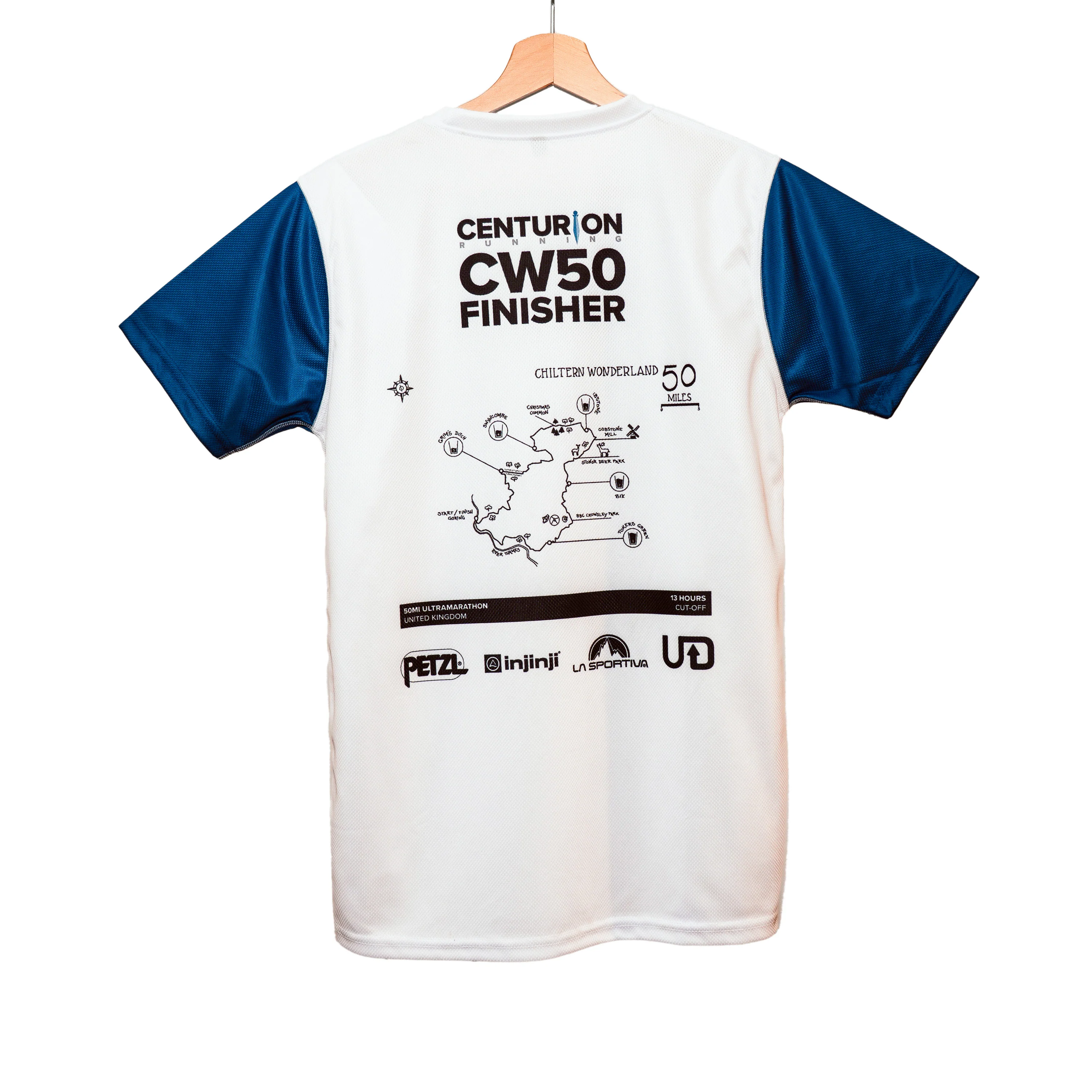 NEW Centurion Running Chiltern Wonderland 50 Finisher Tee