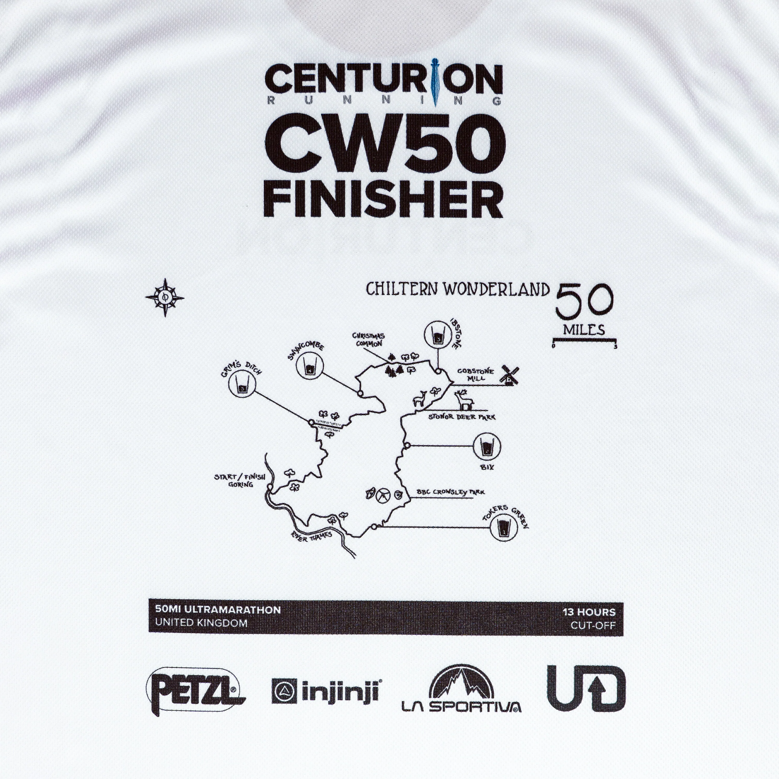 NEW Centurion Running Chiltern Wonderland 50 Finisher Tee - Image 4