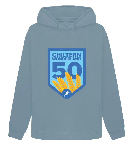 Centurion Running Chiltern Wonderland 50 | CW50 Hoodie Light Blue