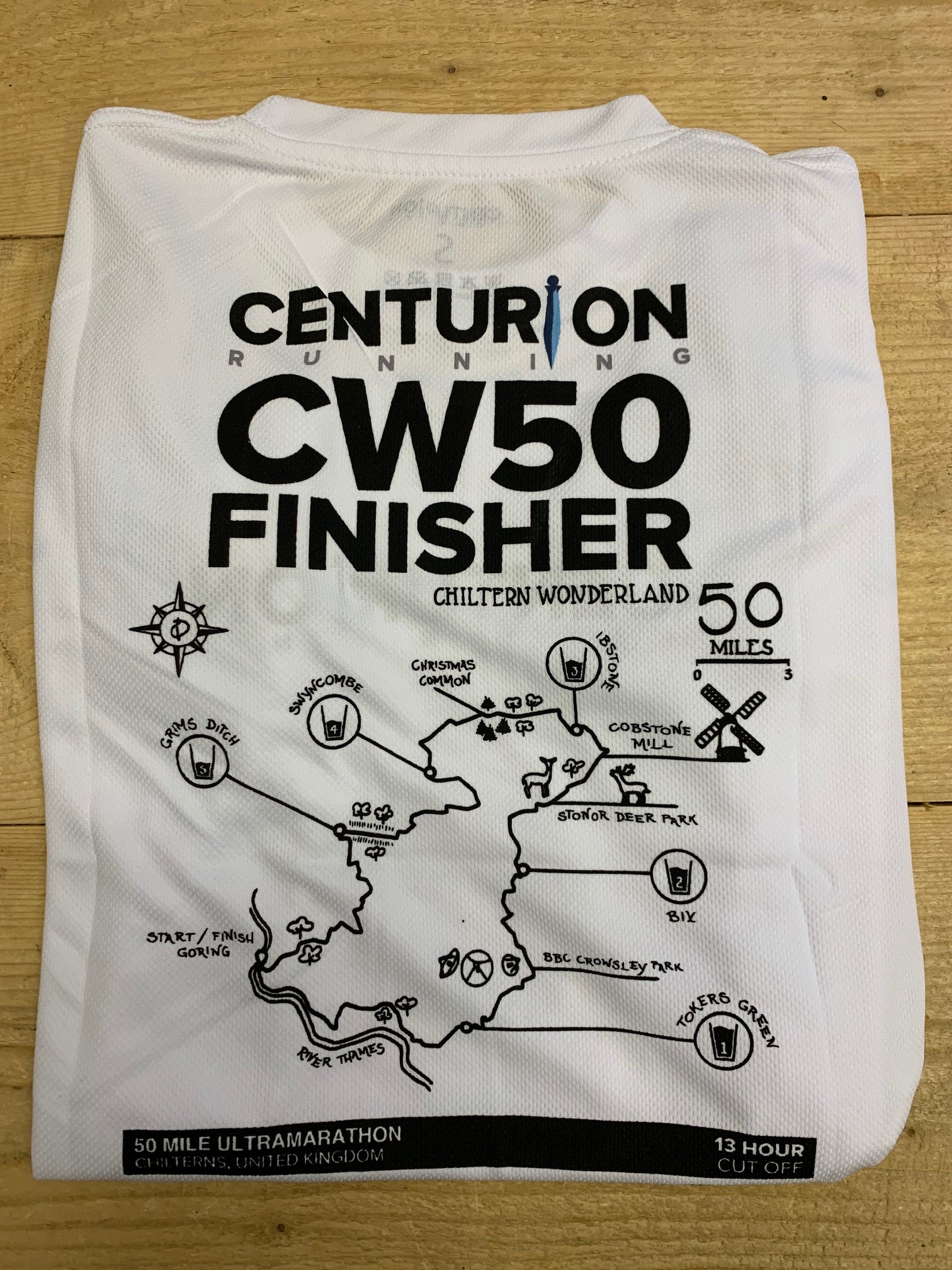 Centurion Running Chiltern Wonderland 50 | CW50 Finisher Tee