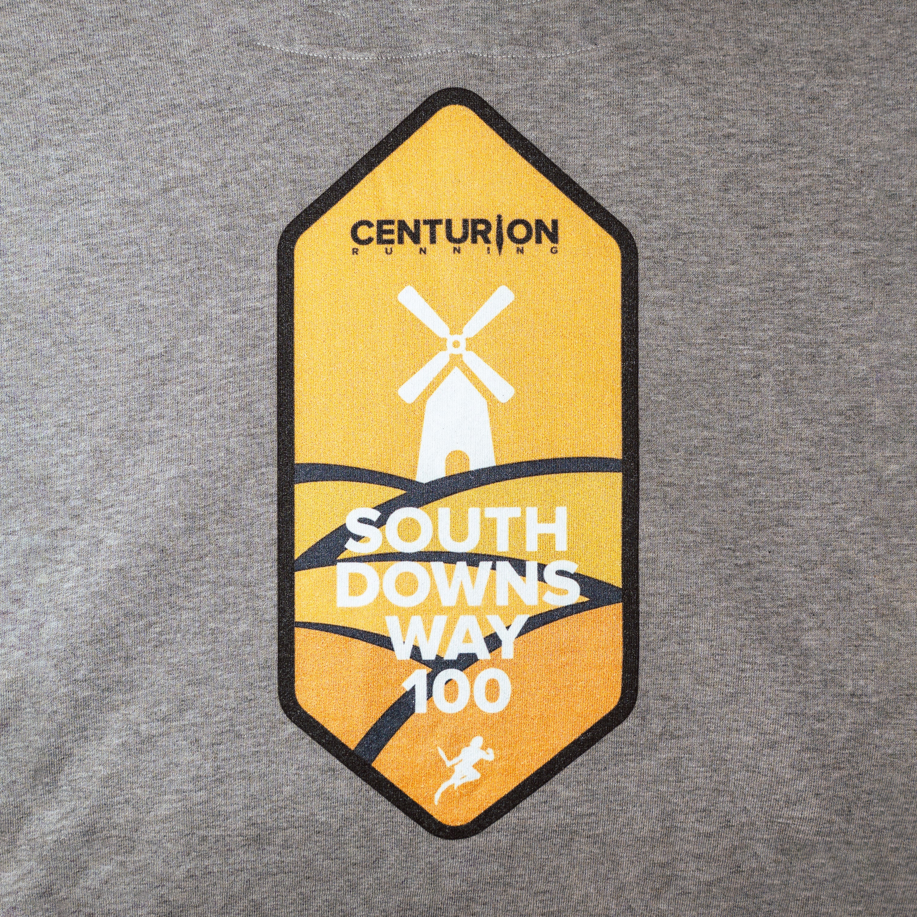 Centurion Running South Downs Way 100 Hoodie Unisex - Image 3
