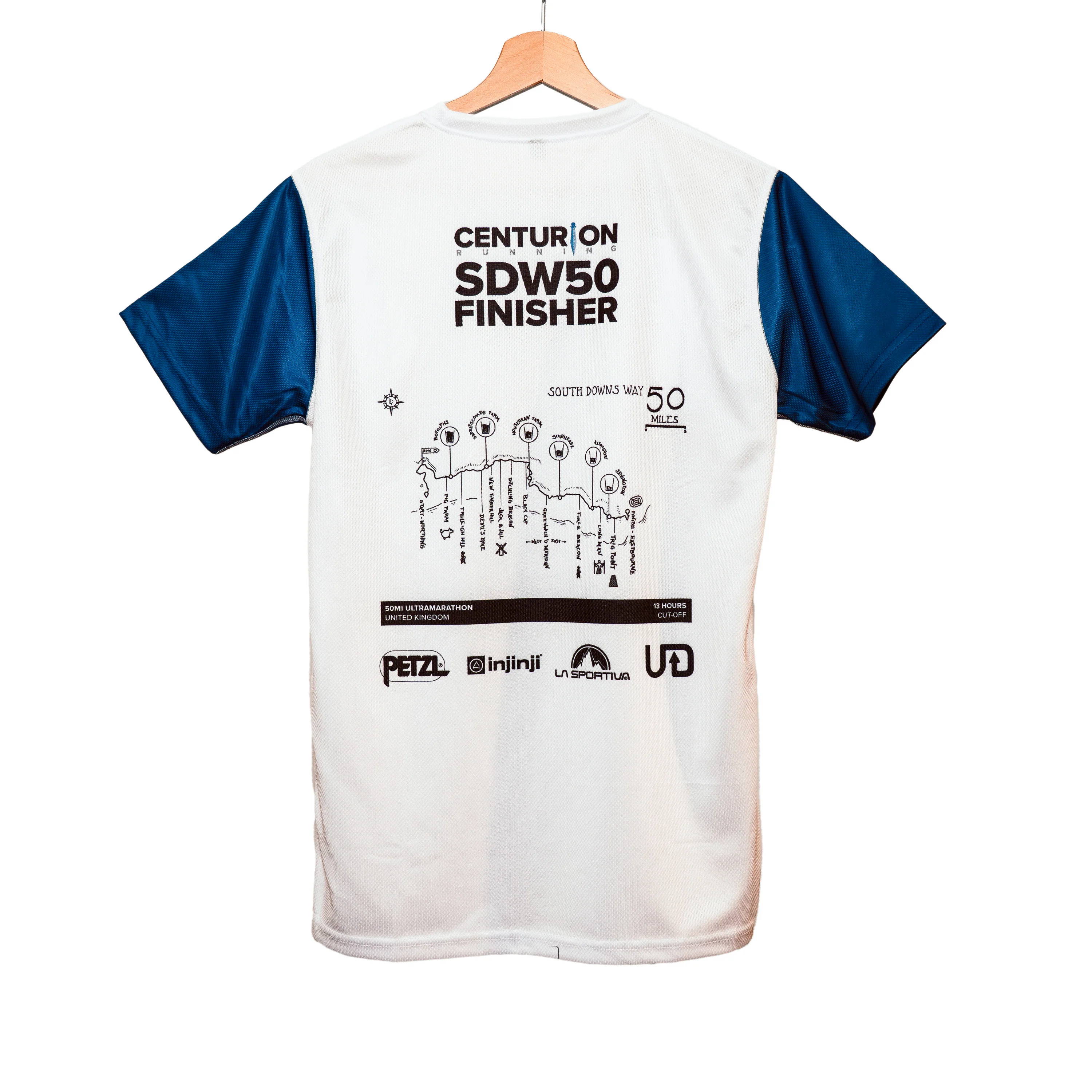 Centurion Running South Downs Way 50 Finisher Tee NEW