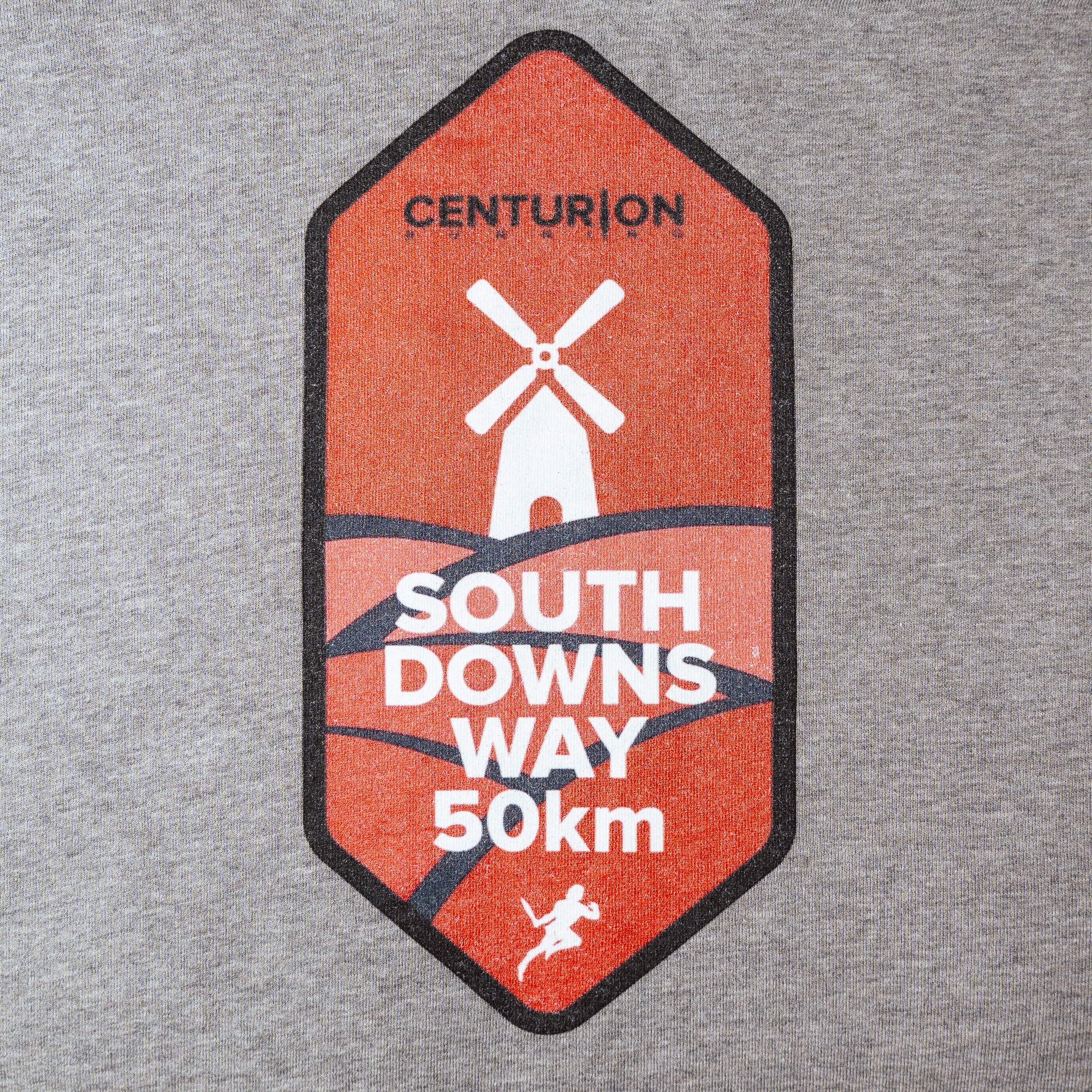 Centurion Running South Downs Way 50km Hoodie Unisex - Image 3