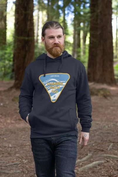Centurion Running Thames Path 100 - TP100 Hoodie Navy - Image 3