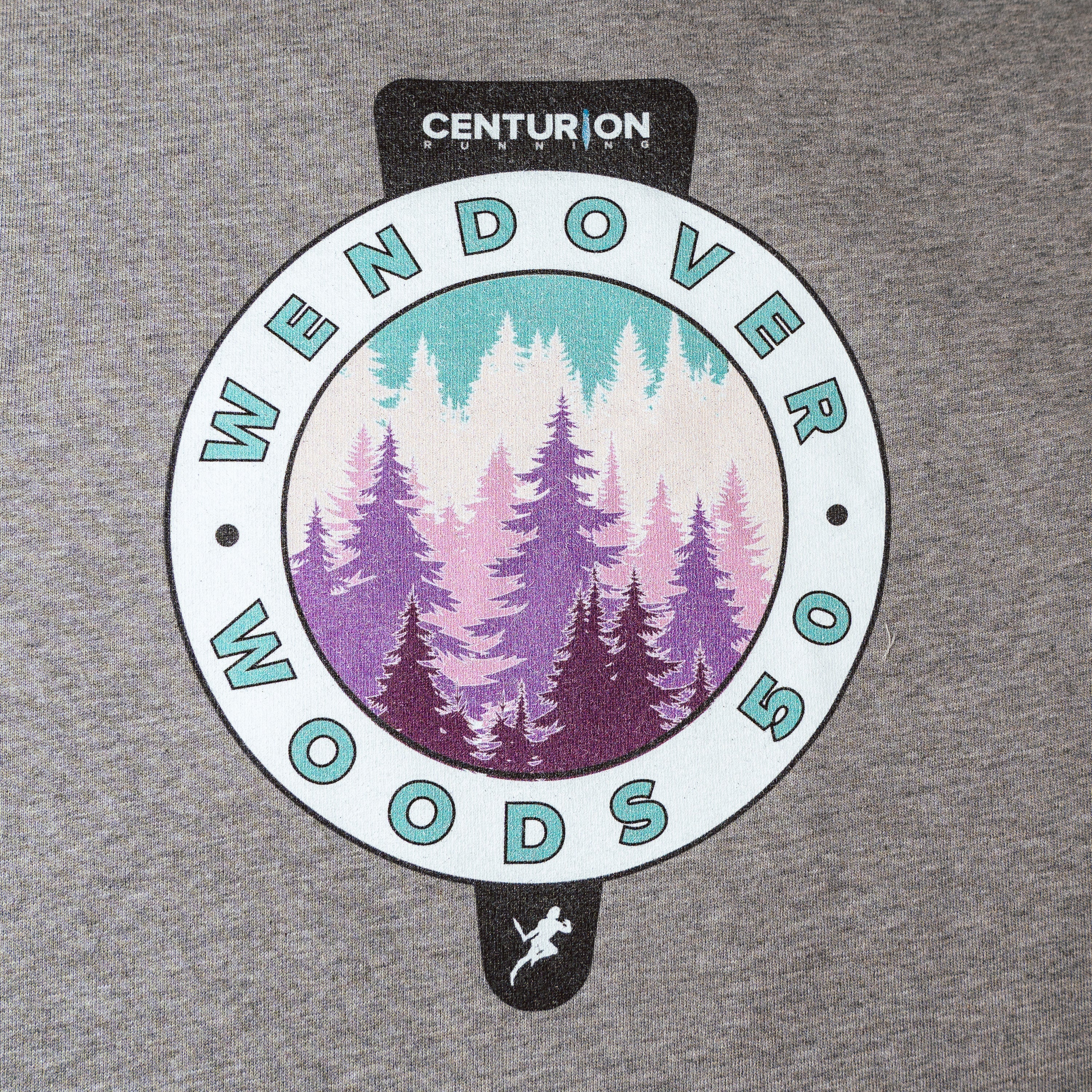 Centurion Running Wendover Woods 50 Hoodie Unisex - Image 3