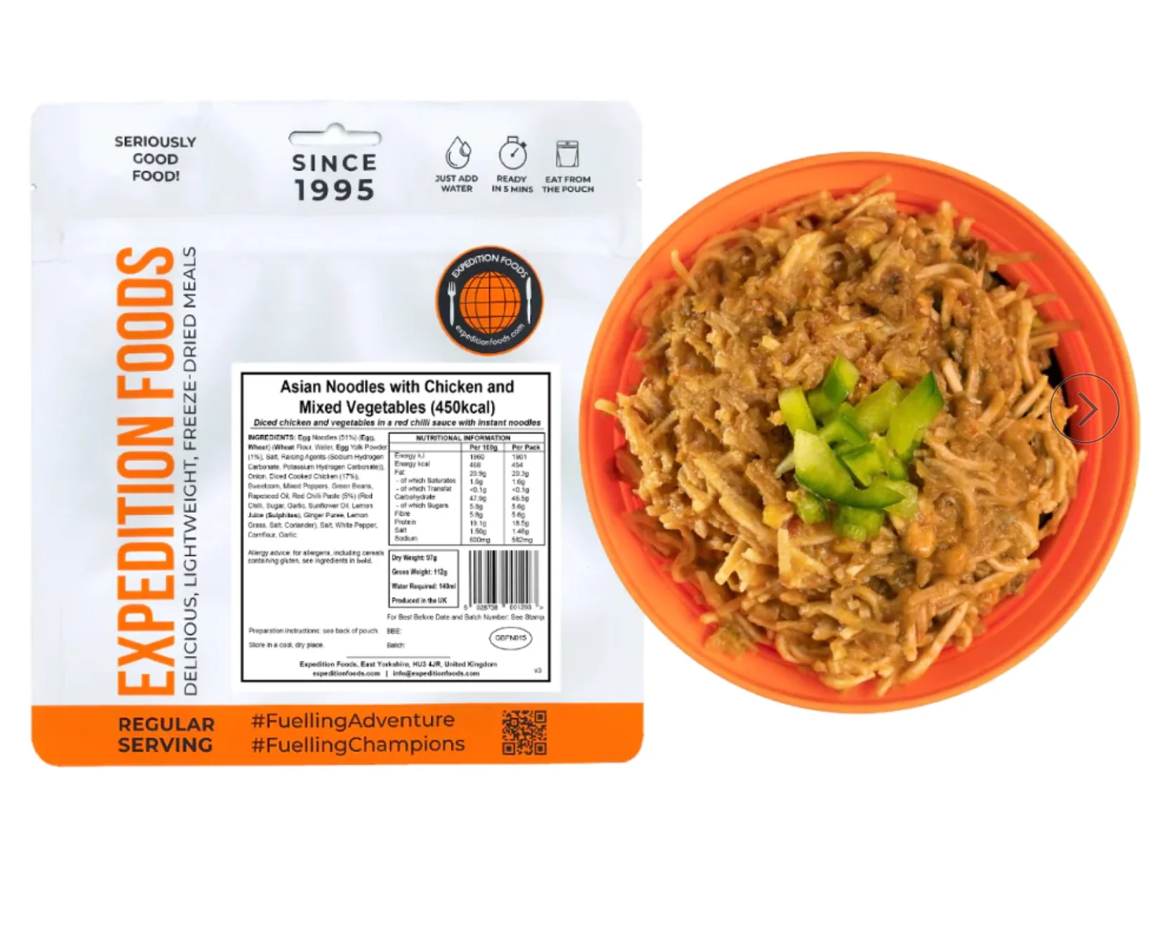 Expedition Foods Meal 450KCAL - Image 8
