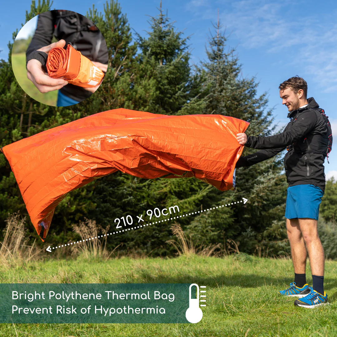 Harrier Emergency Survival Bag and Whistle - Image 4