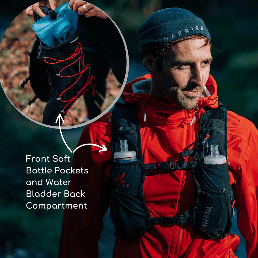 Harrier Kinder Unisex 10L race vest - Image 6