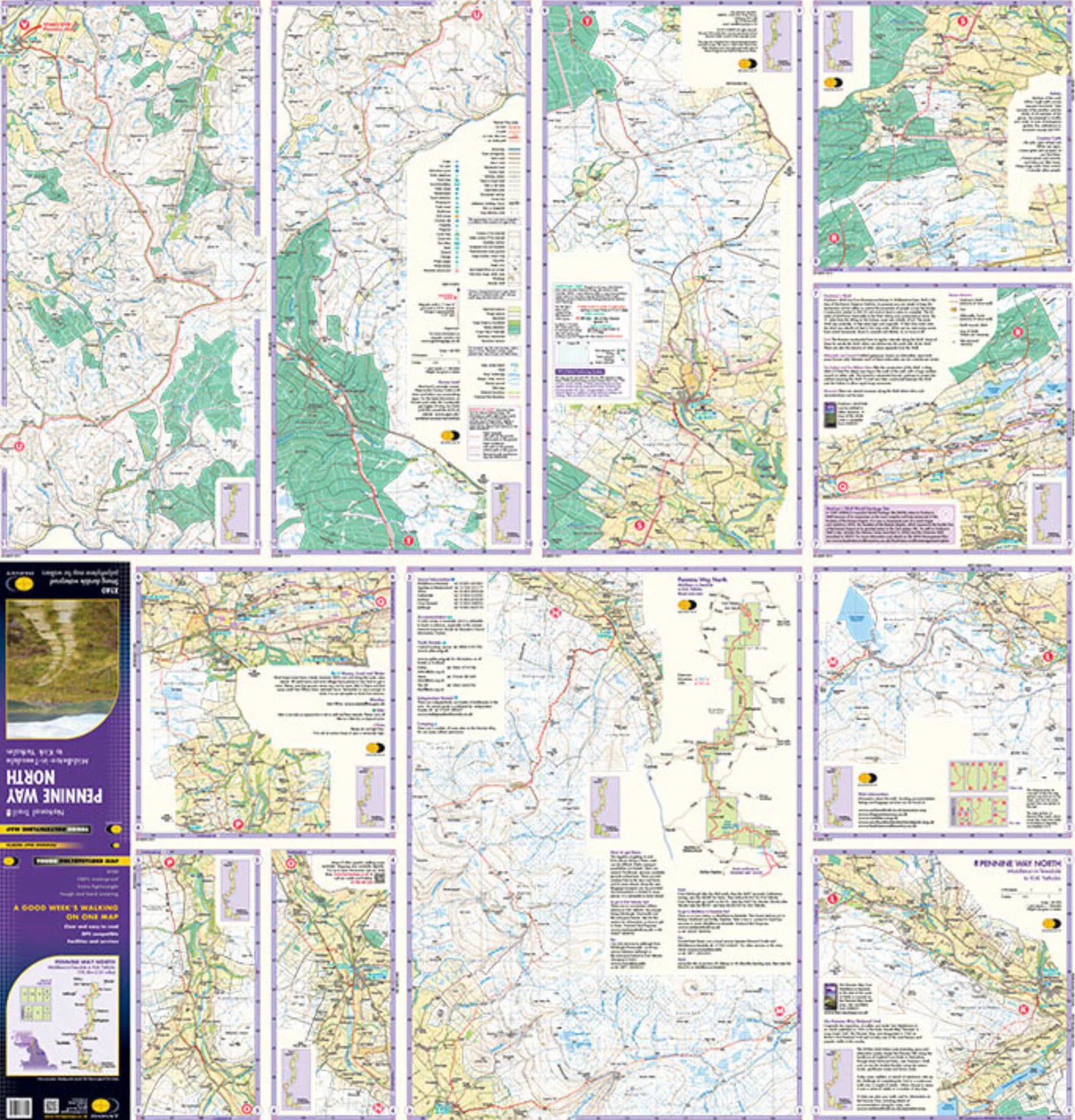 Harvey Maps Pennine Way North - Image 2