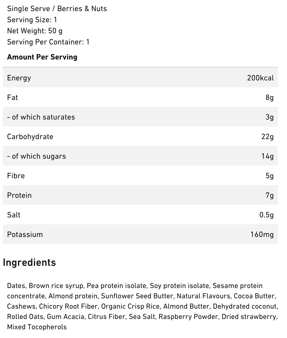 Naak Ultra Energy Bar - Image 4