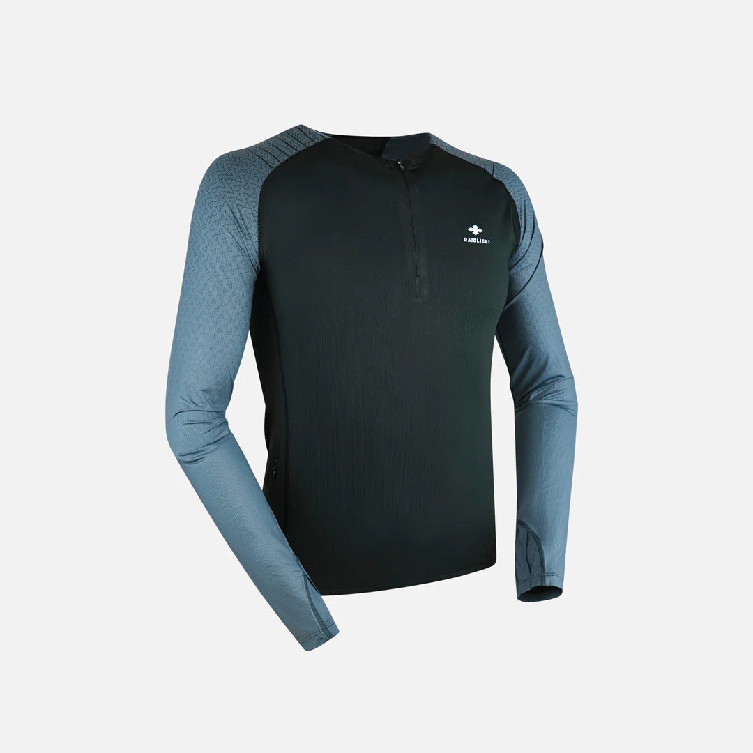 Raidlight R-Light Long Sleeved Zip Top Mens - Image 2