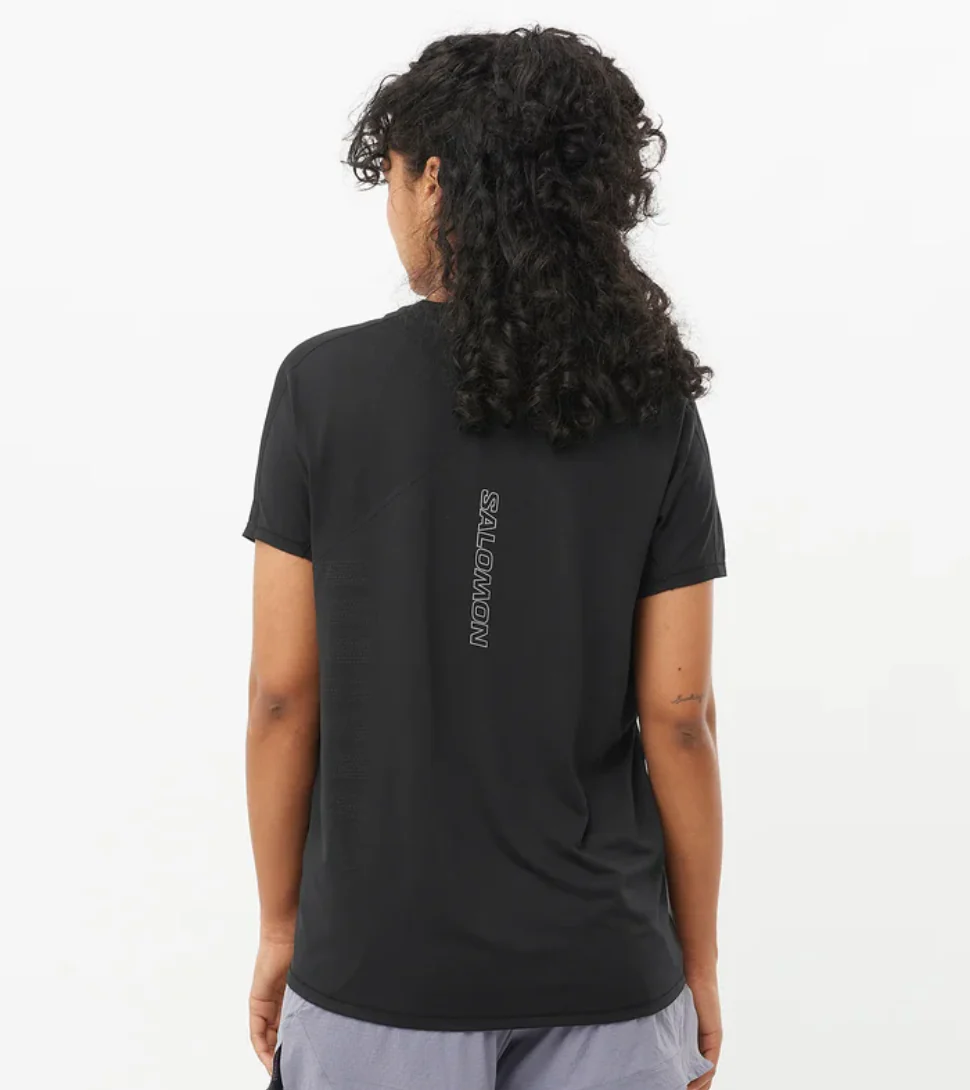 Salomon Sense Aero SS Tee Graphic Womens AW25 - Image 3