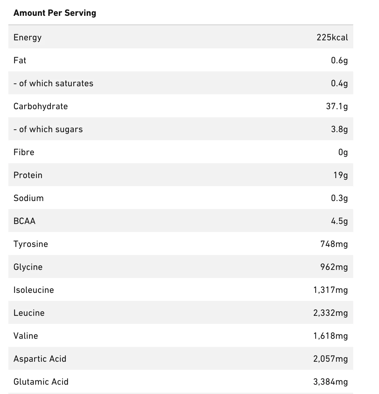 Voom Rapid Recovery Protein 15 serving pouch - Image 2